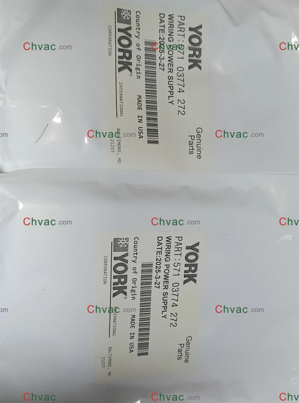 York 571-03774-272 NAPÁJENÍ VODIČŮ YD